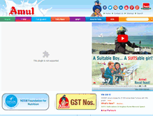 Tablet Screenshot of amul.com